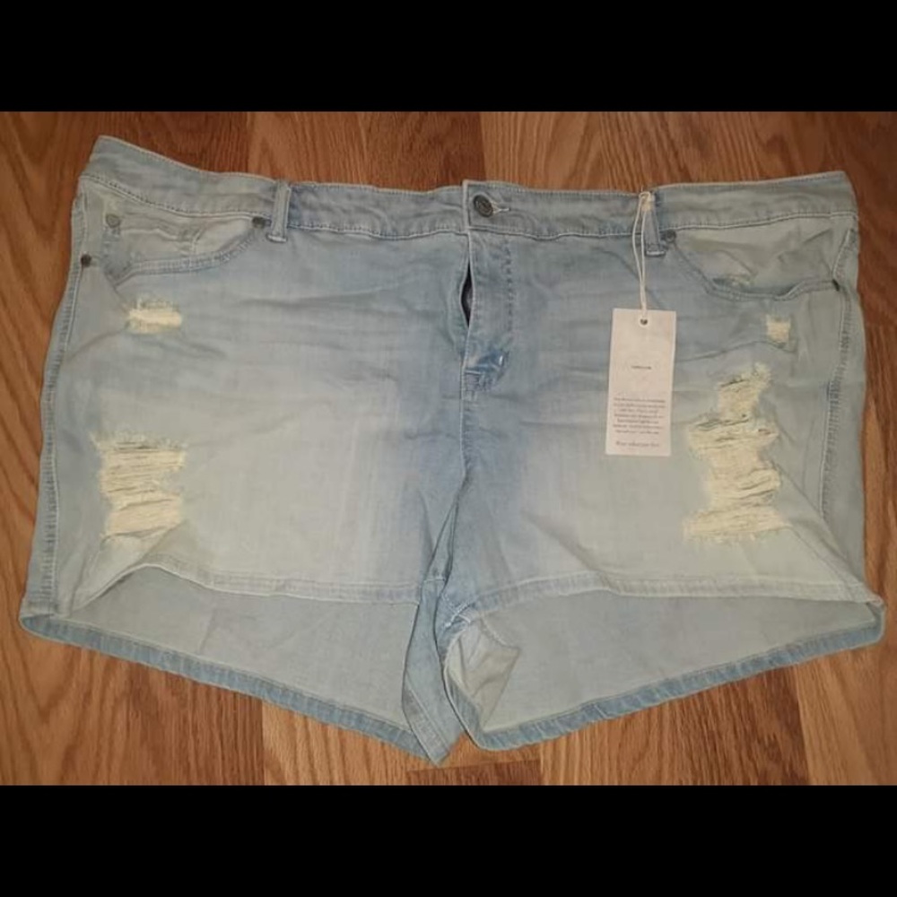 Size 28 Torrid Jean Shorts
